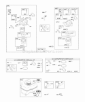 Carburetor Fuel Supply Diagram and Parts List for 1572  MTD Lawn Mower